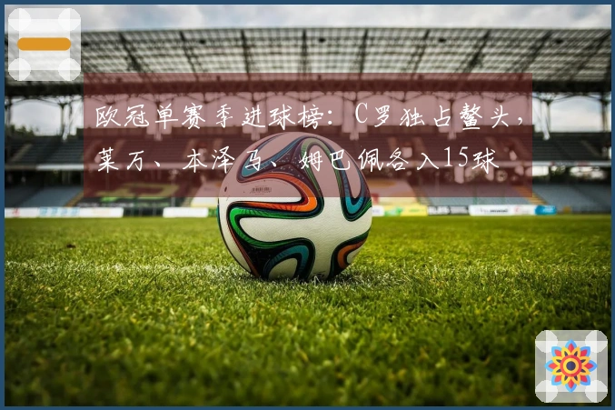 欧冠单赛季进球榜：C罗独占鳌头，莱万、本泽马、姆巴佩各入15球