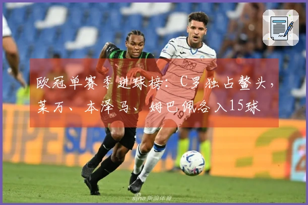 欧冠单赛季进球榜：C罗独占鳌头，莱万、本泽马、姆巴佩各入15球